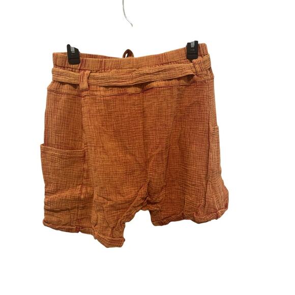 Jaded Gypsy Over The Moon Shorts in Orange - Picture 2 of 2